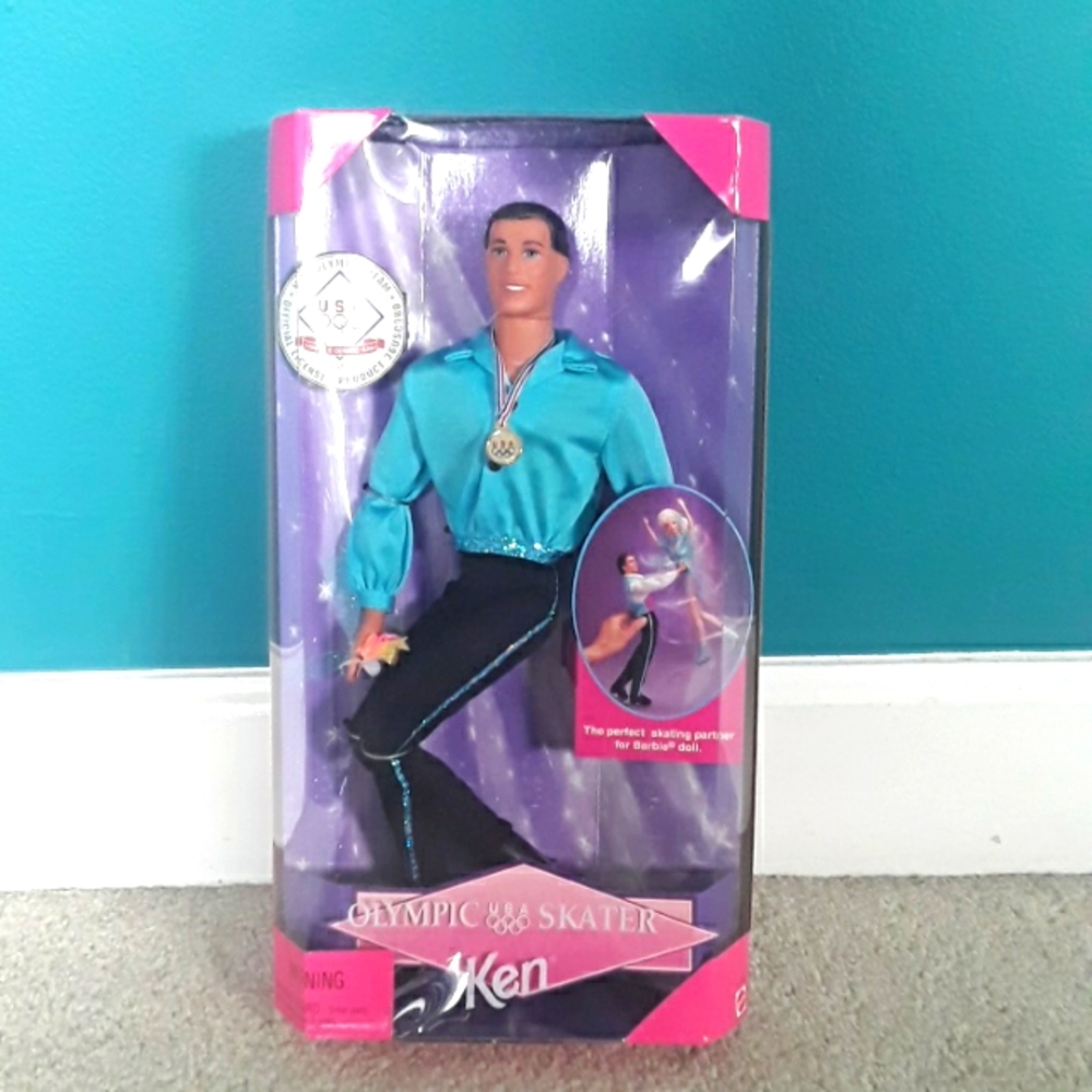 1997 Barbie Ken Olympic Skater Doll